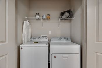 Full-size washer/dryer